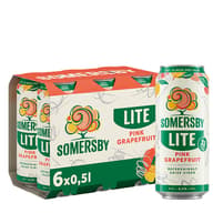 Somersby Lite Pink Grapefruit 6x0,5l boks