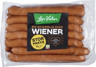 Wienerpølser 14stk 770g Leiv Vidar
