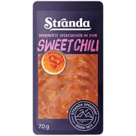 Spekeskiver Sweet Chili Marinerte 70g Stranda