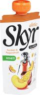 Skyr aktiv fersken & pasjonsfrukt Porsjonspose, 125 g