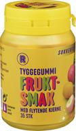 Tyggegummi med fruktgummi Med flytende kjerne, 70 g