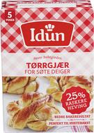 Tørrgjær for søte deiger 5 poser, 60 g