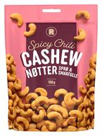 Spicy cashewnøtter Med chili pepper, 150 g