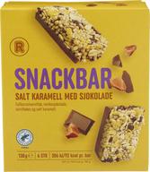 Snackbar med karamell 6pk, 138 g