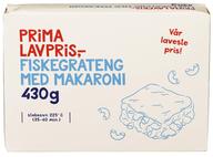Prima lavpris fiskegrateng 430 g