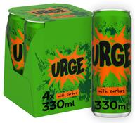 Urge 4 x 0,33L, 1,32 l