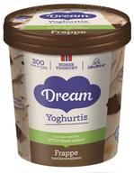 Yoghurtis frappe Med karamellsaus, uten sukker, 450 ml