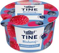 Rislunsj med bringebær & blåbær Piano, 150 g