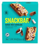 Snackbar med sjokolade og kokos 6pk, 138 g