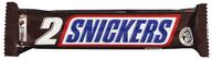 Snickers Duo med karamell og peanøtter 2-pack, 75 g