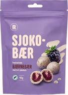 Sjokobær bjørnebær hvit sjokolade 90 g