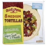 Tortillas original medium 8stk, 20cm, 326 g