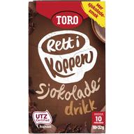 Sjokoladedrikk, Rett i Koppen 10 poser, 320 g