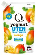 Q yoghurt mango Uten tilsatt sukker, 800 g
