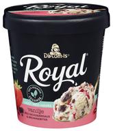 Royal havre-iskrem skogsbær Vegansk, 465 ml