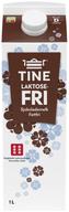 TINE Laktosefri Sjokomelk Fettfri, 1 l