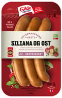Siliana og ostepølse Grovkvernet, 225 g