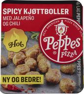 Spicy kjøttboller med jalapeño og chili 120 g