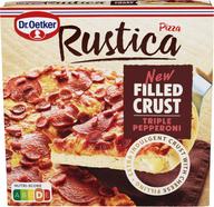 Rustica Filled crust Triple pepperoni 489 g