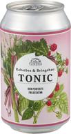 Tundra Tonic Water Rabarbra & Bringebær 0,33 l