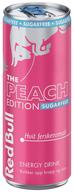 Red Bull Fersken Sukkerfri, 250 ml
