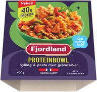 Proteinbowl Kylling og pasta med grønnsaker, 400 g