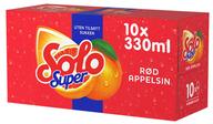 Solo Super Rød appelsin Maks 3 til nedsatt pris, 10 x 0,33l, 3,3 l
