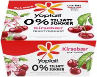 Yoplait 0% Kirsebær, 4x125g, 500 g