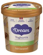Yoghurtis salt karamell uten sukker 450 ml