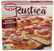 Rustica Pizza Double Pepperoni, 565 g