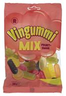 Vingummi Mix Fruktsmak 200 g