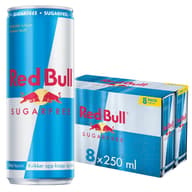 Red Bull Sugarfree 8x250 ml, 2 l