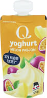 Q frokostyoghurt melon og pasjonsfrukt Porsjonspose, 125 g