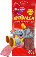 Strimler jordbær 80 g