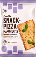 Snackpizza margherita Glutenfri & laktosefri, 100 g