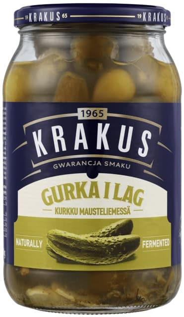 Sylteagurk i Lake 840g Krakus