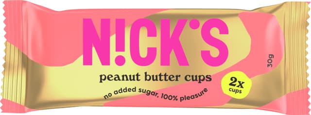 Nick's Chocolate Peanut Butter Cups 2x15g